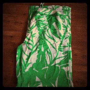 Lily Pulitzer Green Lounge Pants