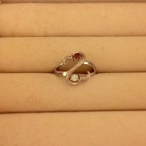 kay jewelers open heart ring