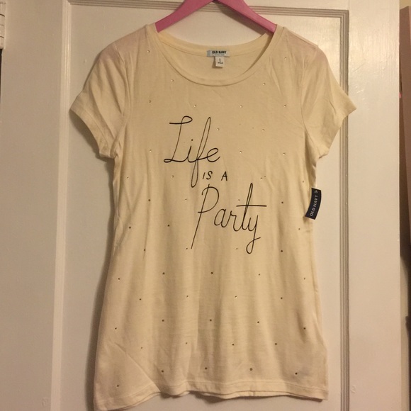 Cream Short Sleeved Shirt