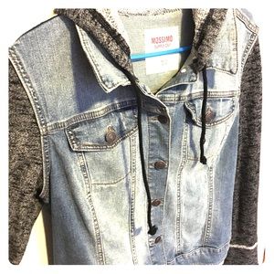 Denim Hooded Jacket