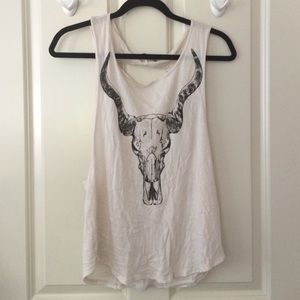 Skull tank top