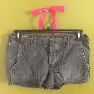 Fringed shorts