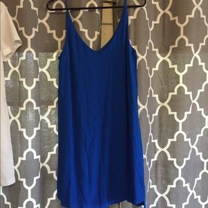 Topshop royal blue dress
