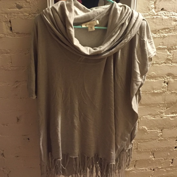 Never worn poncho