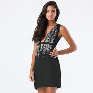 Sequined Bebe Party Dress