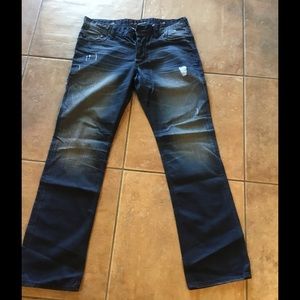 Affliction men's jeans black edition