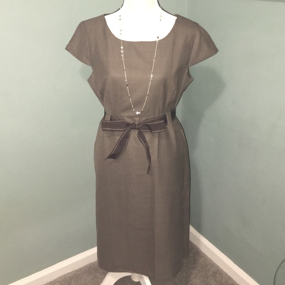 Studio 1, Size 16 Petite Brown Dress