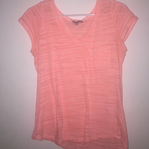 Coral pink shirt
