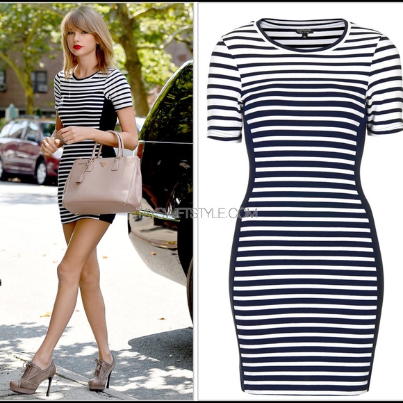 Top Shop striped dress