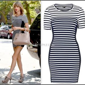 Top Shop striped dress