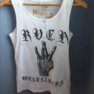 RVCA Graphic Muscle T