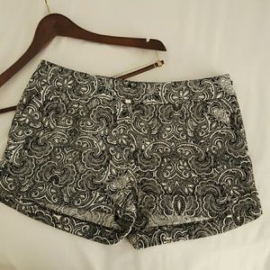 Express Paisley Print Shorts