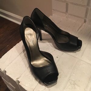 Jessica Simpson black pumps. Size 8.5
