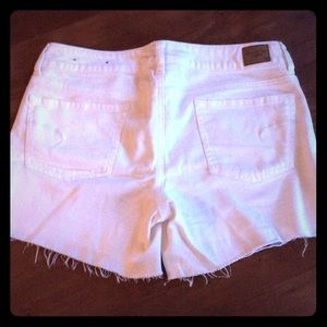 American Eagle Stretch Frayed Shorts