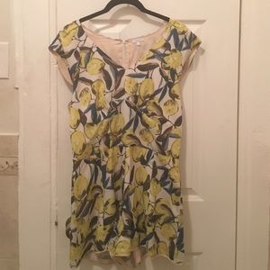Gilt Elorie lemon printed romper