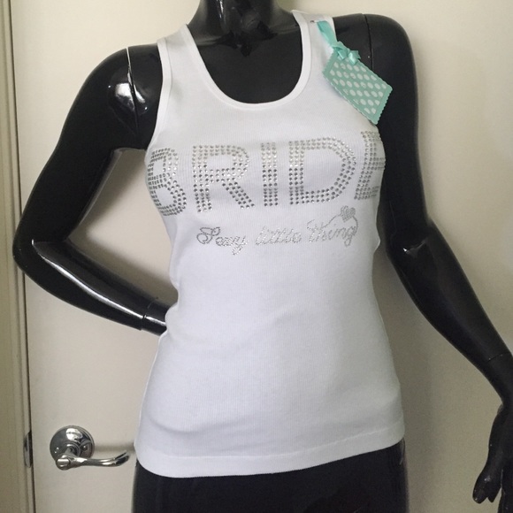 Victoria's Secret White Bride Tank