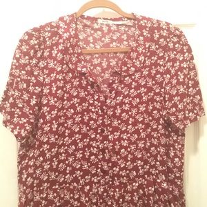 Kimchi Blue urban outfitters baby doll shirt dress