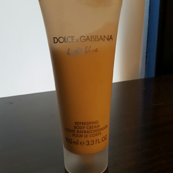 Dolce and Gabbana light blue lotion