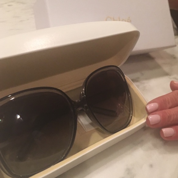 Chloe oversized sunglasses