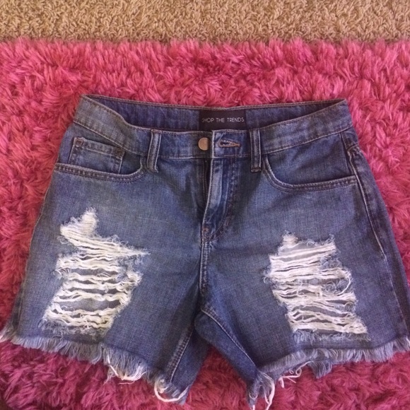Distressed Shorts