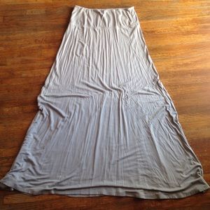 Light Grey Maxi Skirt/Dress