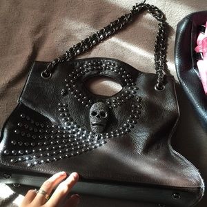 Cute skull tote