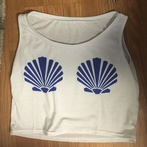 ❤️Reduced! Mermaid Crop top