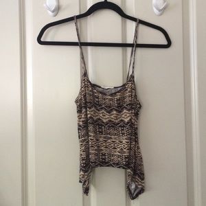 Patterned crop top