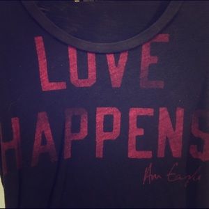 "Love Happens" AE Graphic Tee