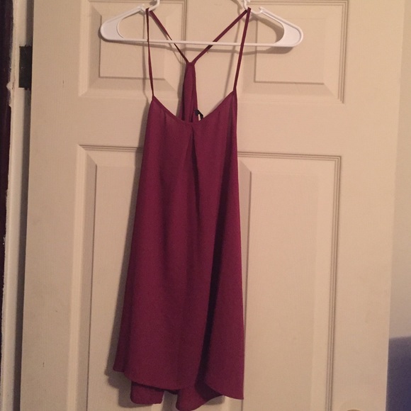 Banana Republic Burgundy High-Low Top