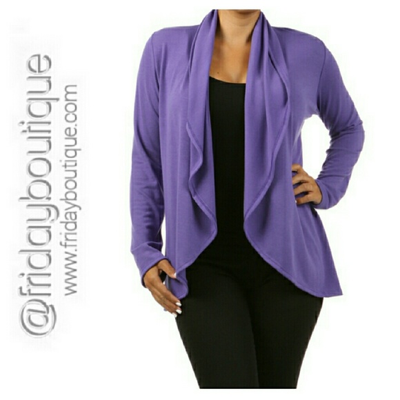 Light Weight Ruffled Cardigan - Picture 2 of 2