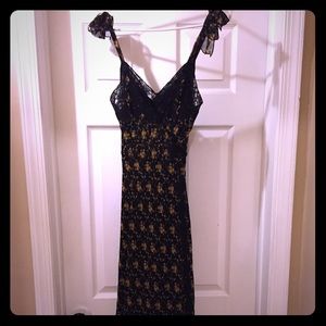 Betsy Johnson long summer slip dress