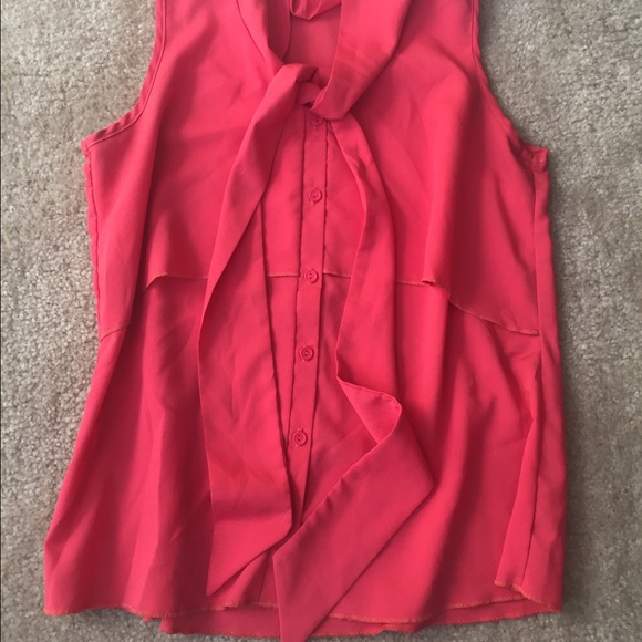 Pink dress tank