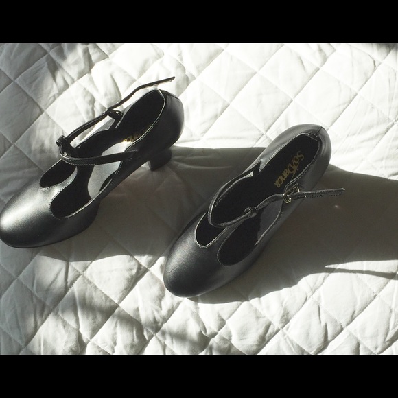 Ballroom dance shoe. Worn one time