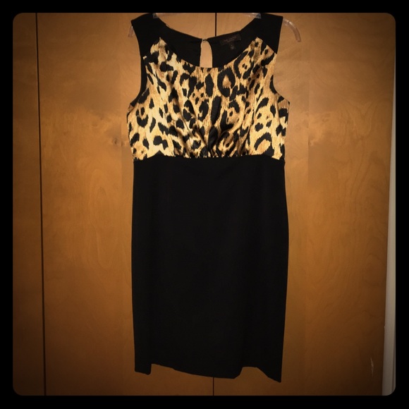 Dress, leopard print - Picture 1 of 4