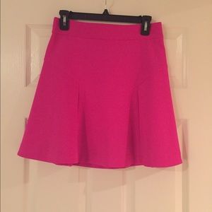 Hot pink skirt