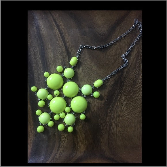 🔷 Final Price 🔷 Bright Yellow Statement Necklace