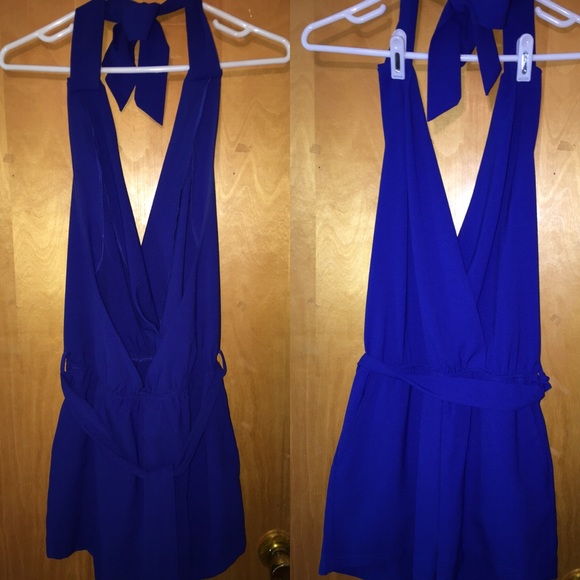 Backless Romper