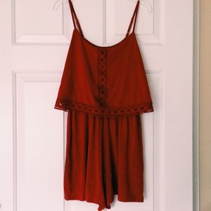 NWOT Garage double layer romper