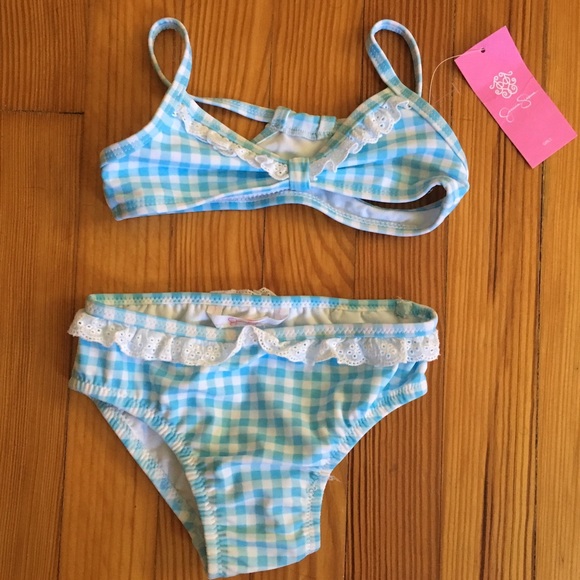 Gingham Girls Toddler Bikini Jessica Simpson 3T
