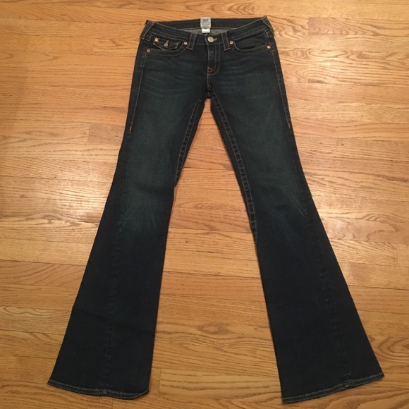 True Religion Brand Jeans size 28 flare long