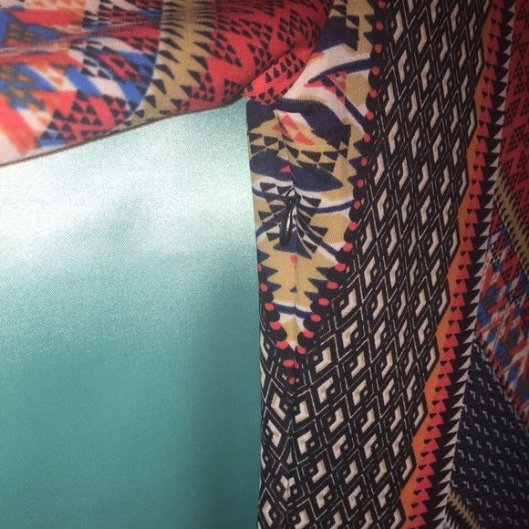 Fire Los Angeles Geometric/Tribal Print Dress - Picture 4 of 4