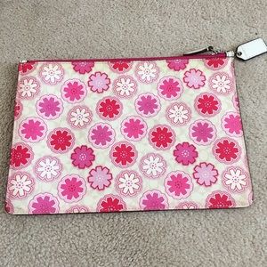 Coach pencil pouch