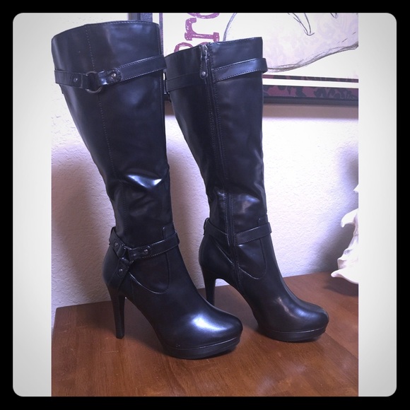 ❗️NEW❗️Simply Vera Vickie Black Stiletto Boots