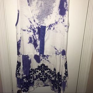 American Rag Peplum Tank