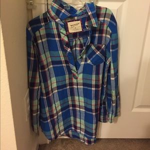 Blue flannel