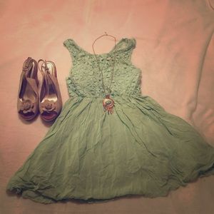 Mint Green Sun Dress