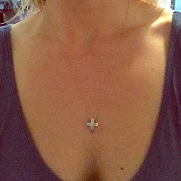 Feminine Cross Necklace
