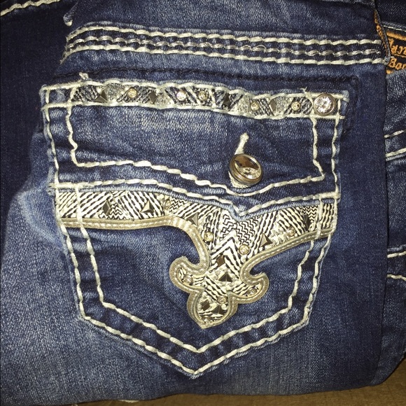 Rock revival jean janelle boot size 27 PLEASE READ