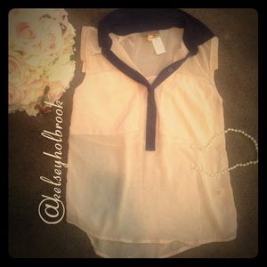 Vera Wang light and breezy tank.